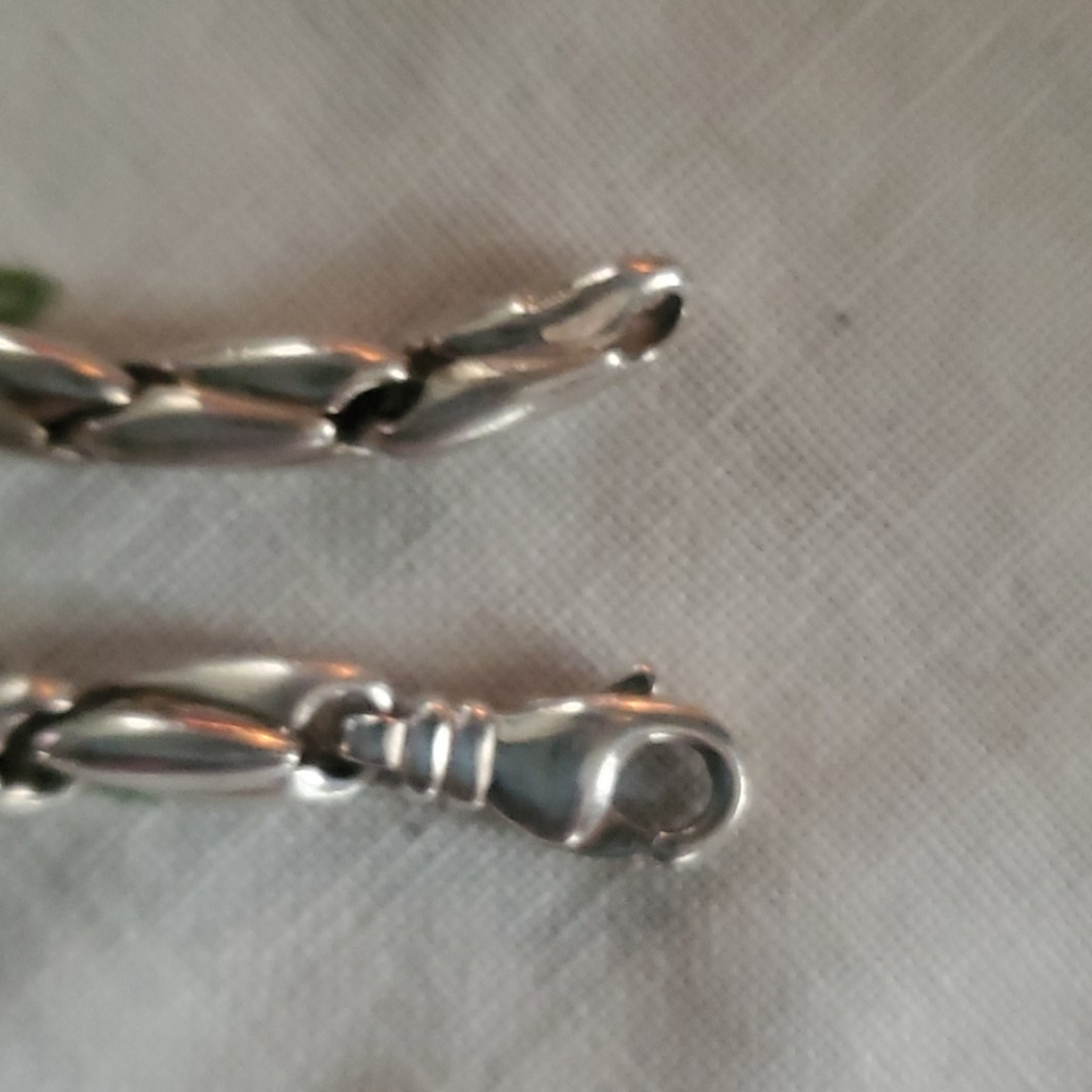 Solid Sterling Silver Bracelet - image 3